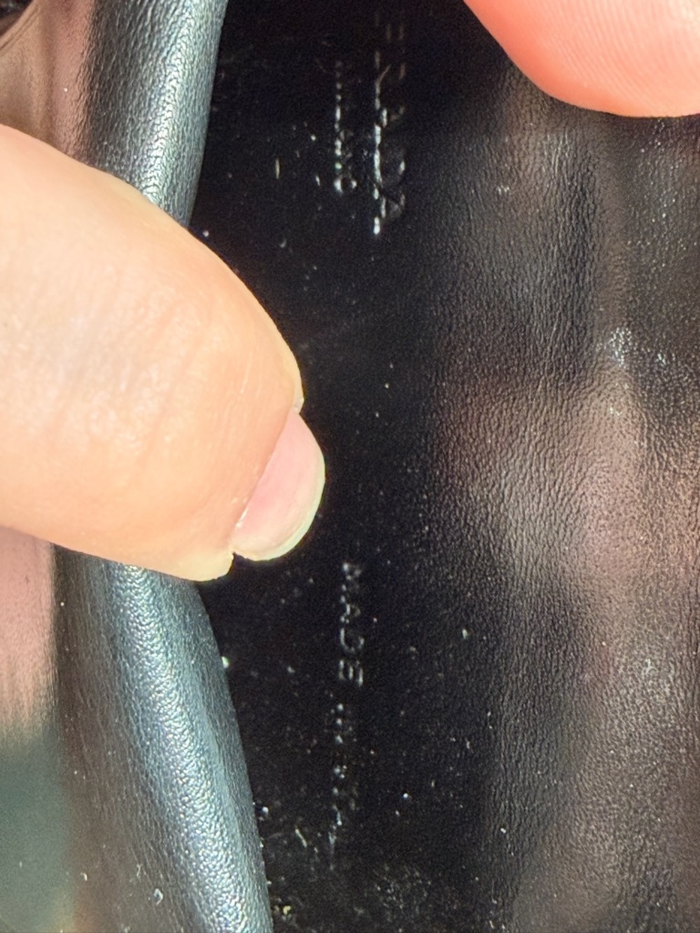 Prada Black Semi-Circle Leather Coin Case - Picture 8 of 9